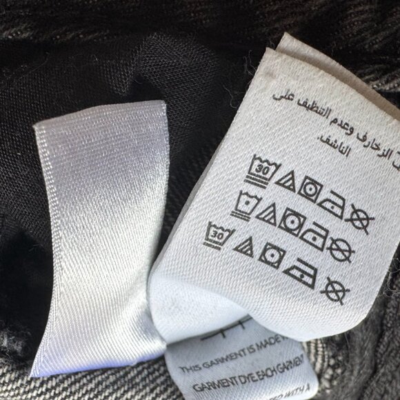 Habitual Kids Black Cargo Jeans Size 10 | Baggy Y2K Style | Quiet Luxury - Rare - Picture 13 of 16